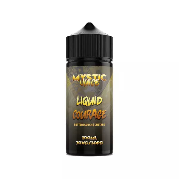 Mystic Juice 100ml Shortfill 0mg (70VG/30PG) LIQUID CORAGE BUTTERSCOTCH CUSTARD