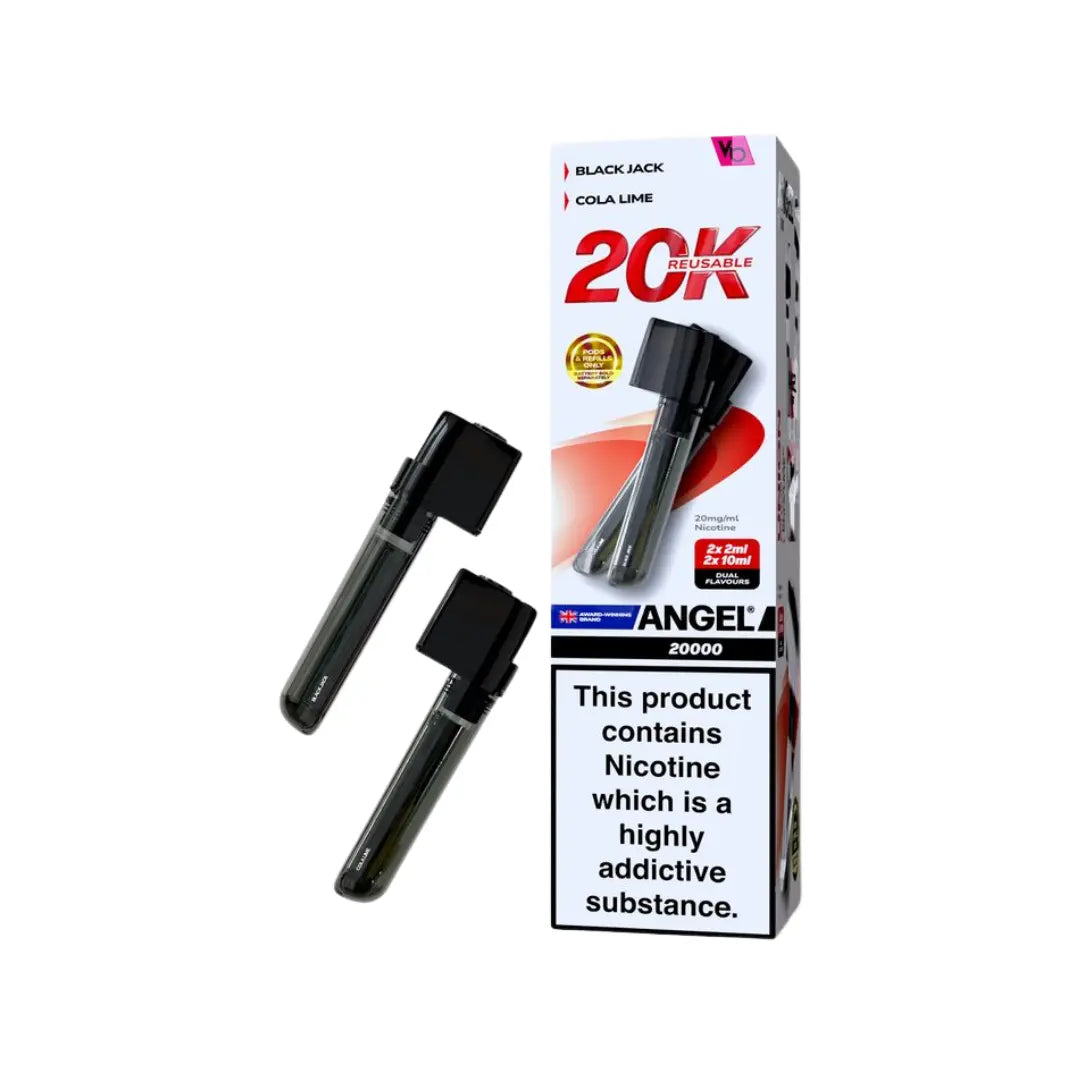 Angel Refill. union. Black Jack, Cola lime.