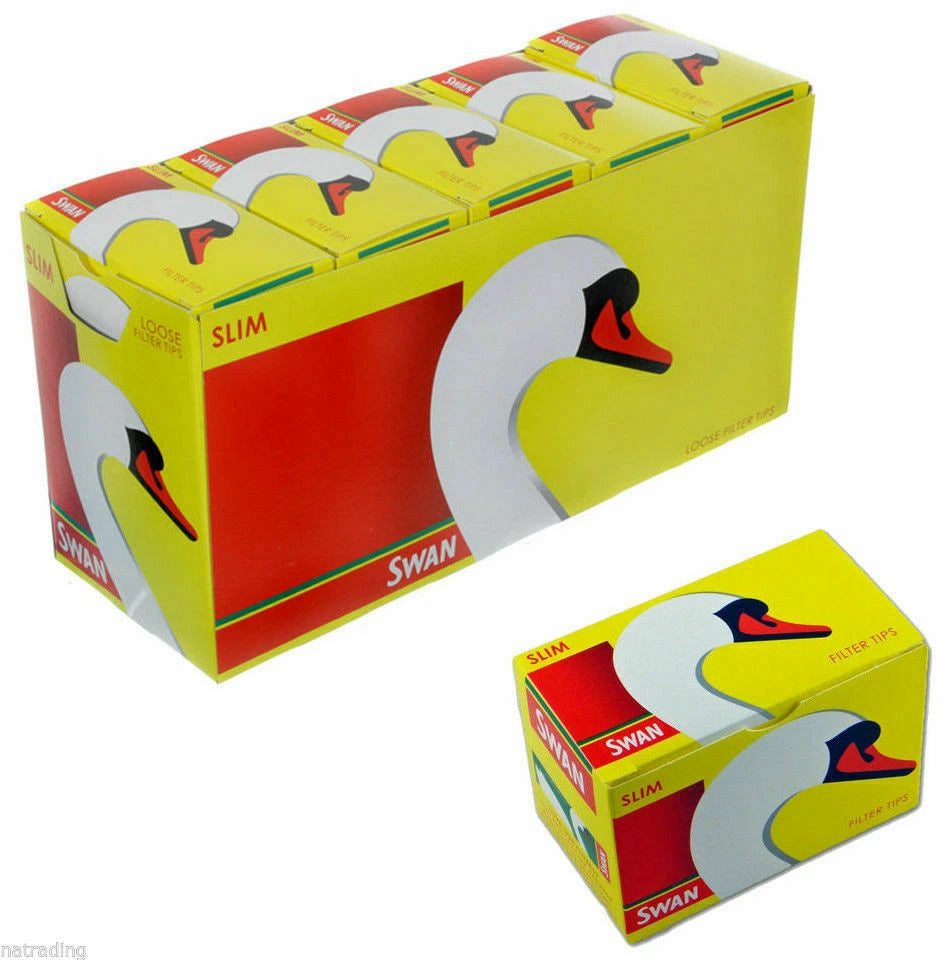 10 Swan Slim Loose Filter Tips
