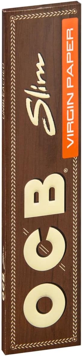 50 OCB Virgin King Size Unbleached Rolling Papers