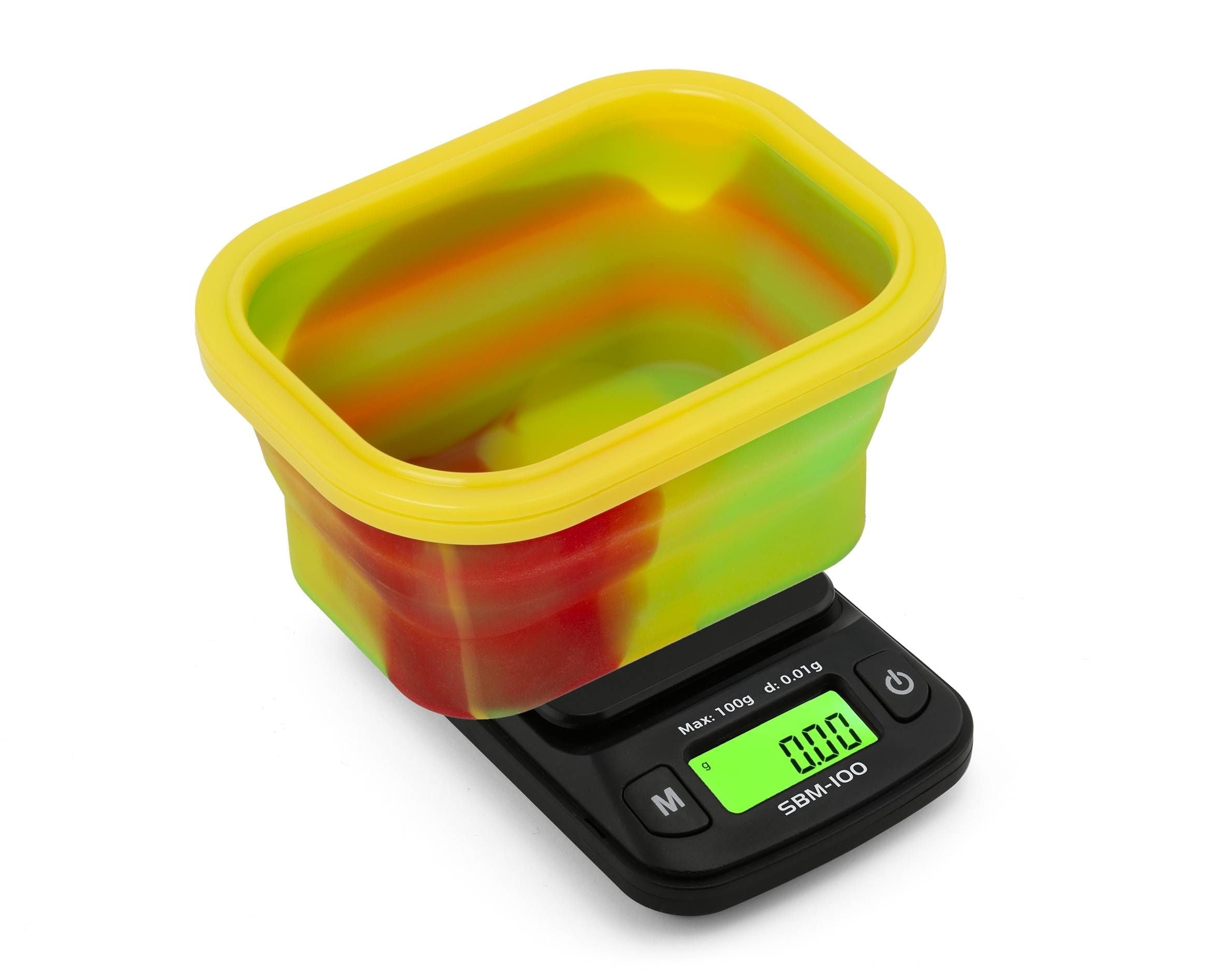 The Original RASTA Silicone Bowl Scale" | 100g | 0.01g Graduation